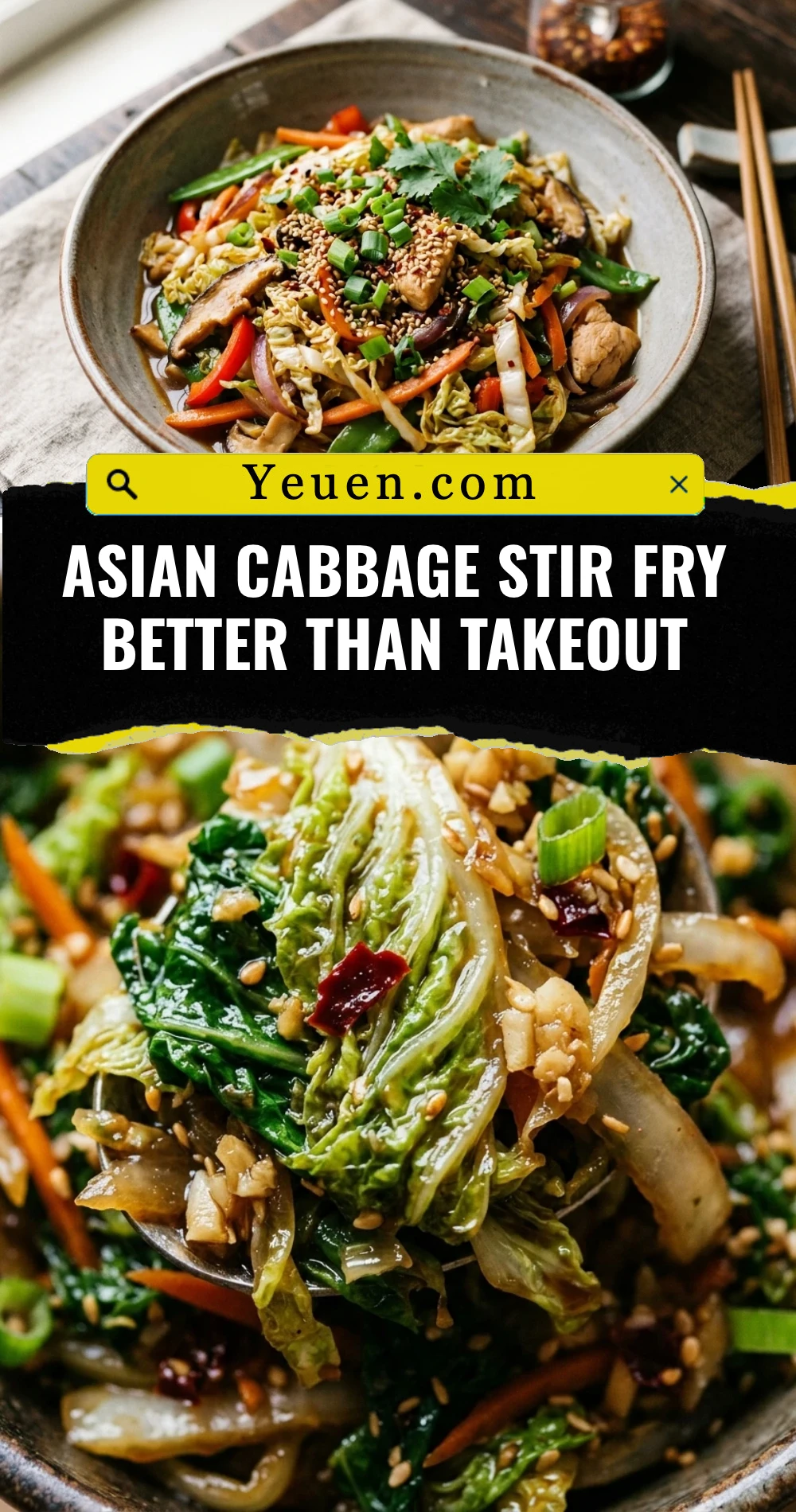 Asian Cabbage Stir Fry Better Than Takeout