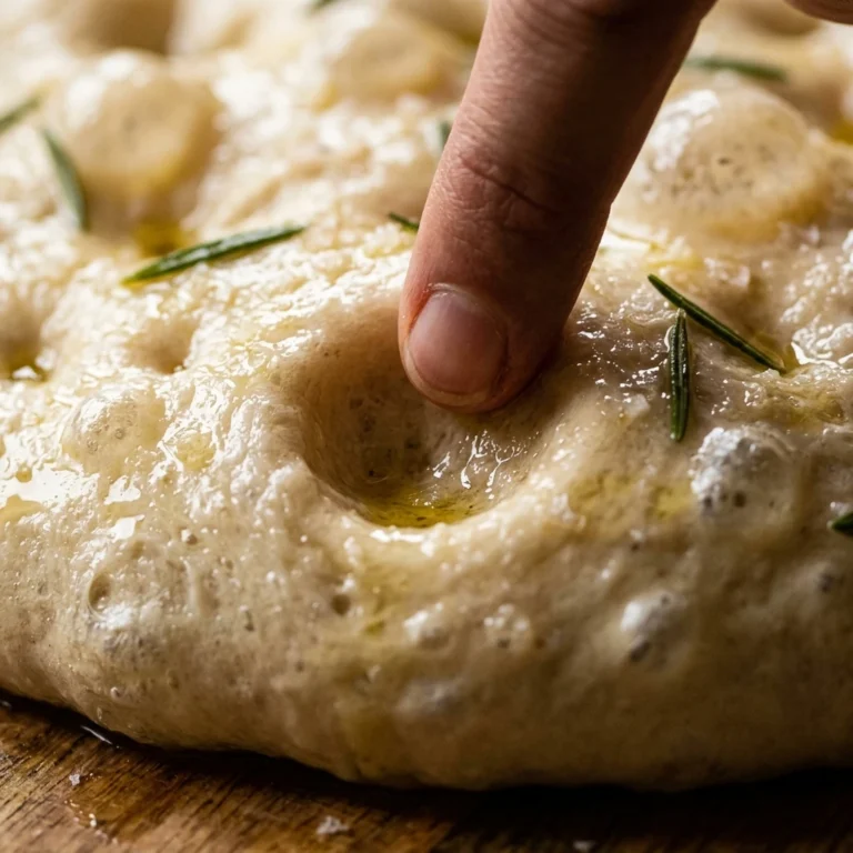 ASMR Sourdough Focaccia Dimpling Video