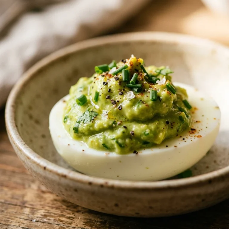 Avocado Deviled Eggs No Mayo Healthy