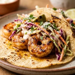 Baja Shrimp Tacos With Slaw Easy 20 Minute Seafood Ultimate Recipe