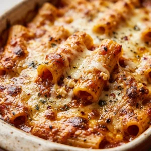 Baked Ziti With Cottage Cheese Pasta Casserole
