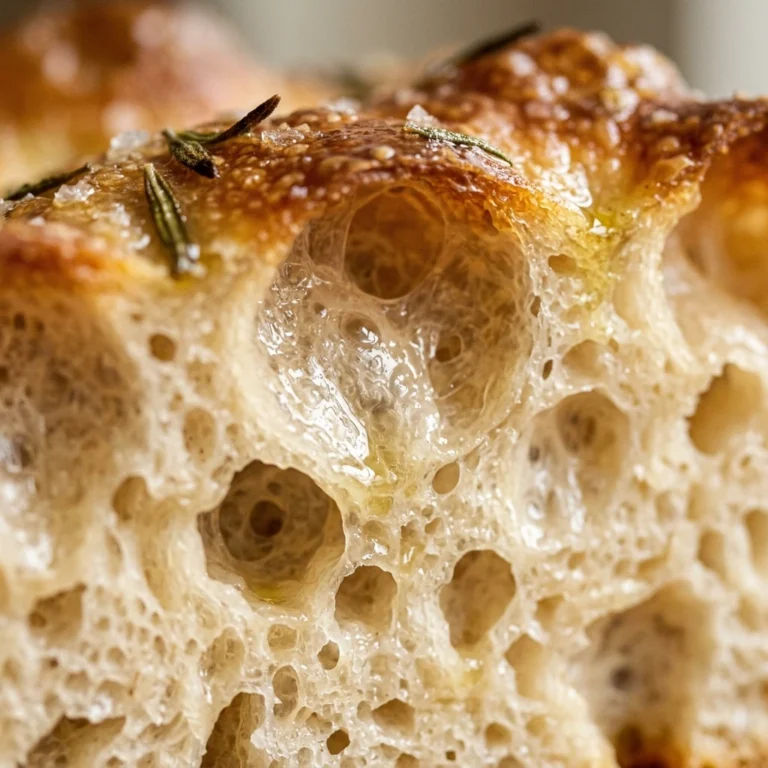 Beginner Sourdough Focaccia With 70% Hydration Bubbly Crumb