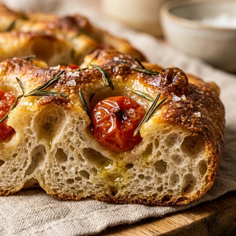 Beginner Sourdough Focaccia With Cold Proof Overnight Easy