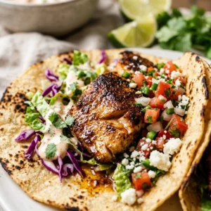 Blackened Fish Tacos Easy 20 Minute Seafood Ultimate Recipe Viral