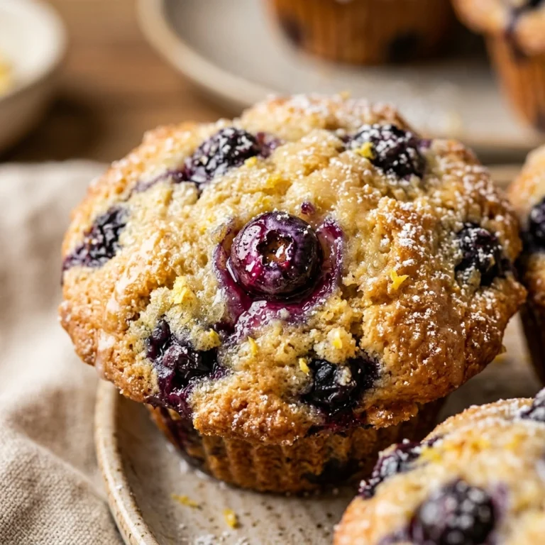 Blueberry Lemon Muffins Bakery Style At Home