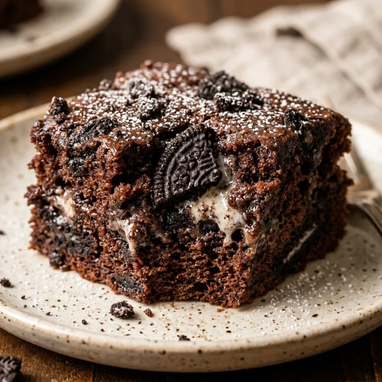 Box Mix Oreo Cake Hack Easy Bakery Style 3 Ingredient