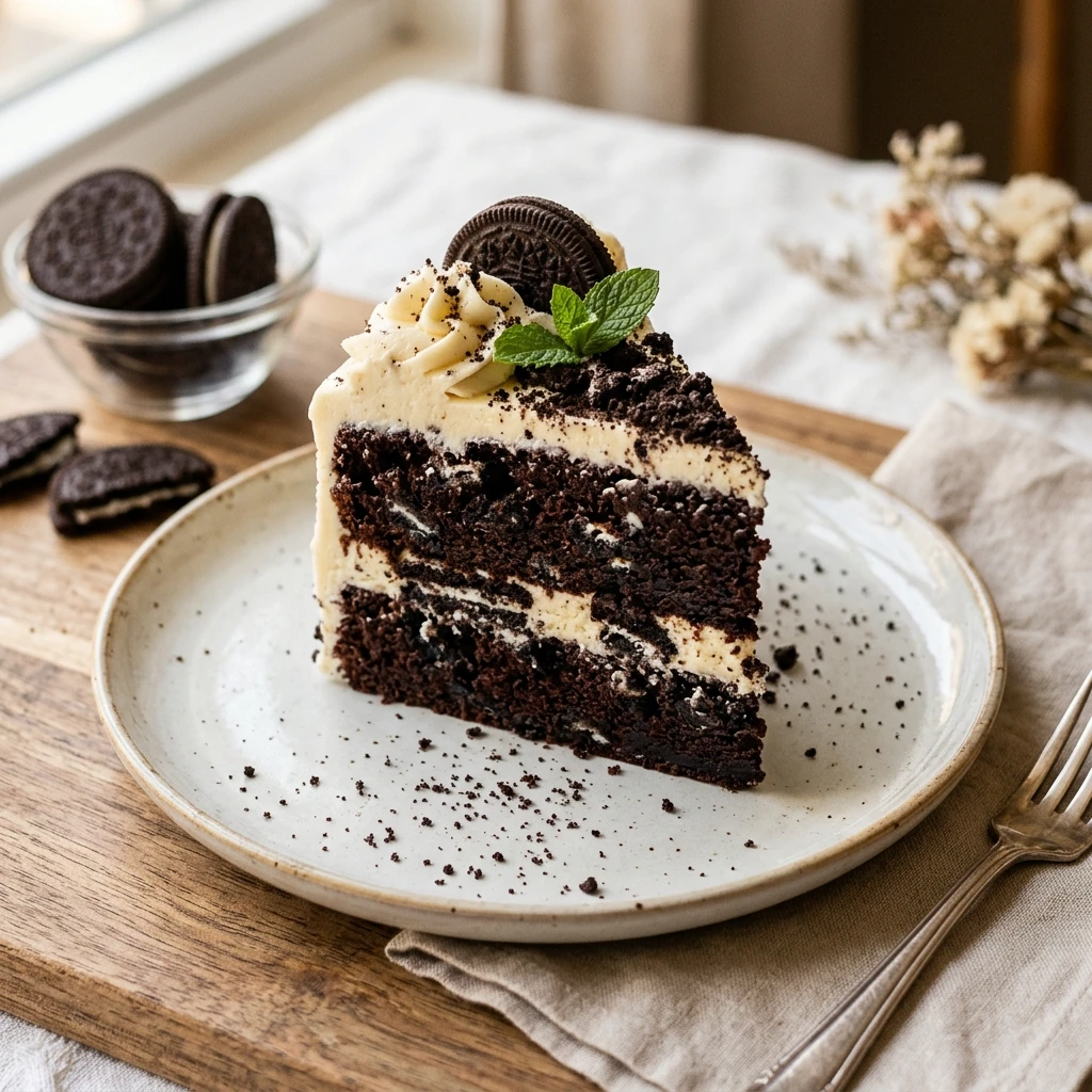 Box Mix Oreo Cake Hack Easy Bakery Style 3 Ingredient
