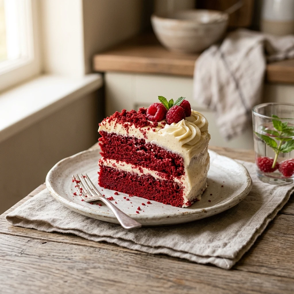 Box Mix Red Velvet Cake Hack Easy Bakery Style 3 Ingredient No Fail