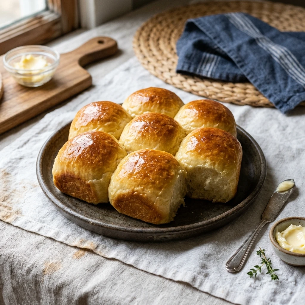 Bread Rolls Hawaiian Easy Homemade Beginner Artisan