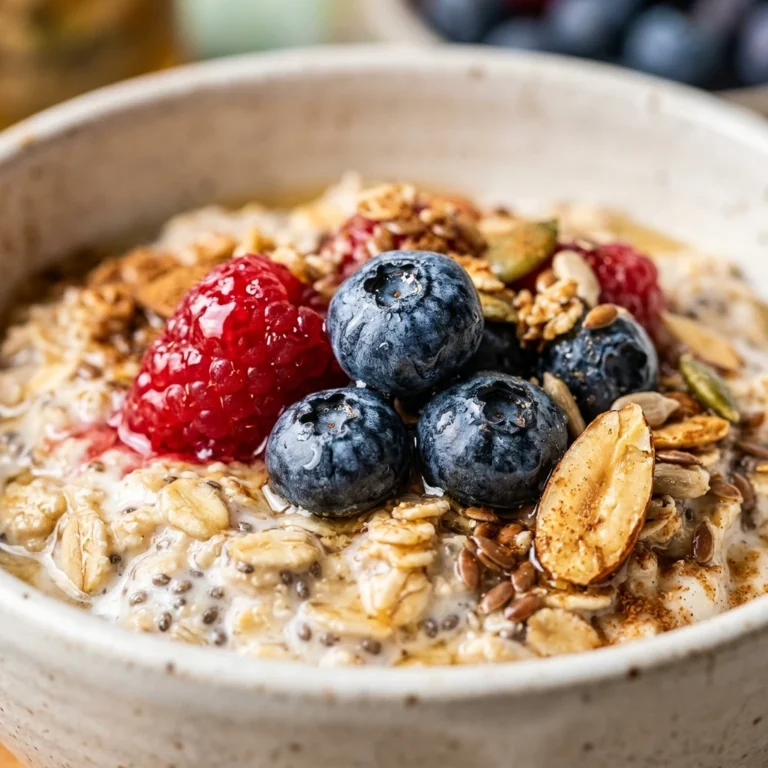 Breakfast Bowl Weight Loss Healthy Easy Protein Overnight Oats