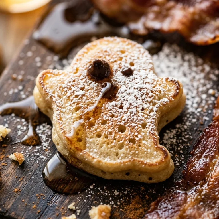 Breakfast For Dinner Halloween Board - Pancake Ghosts