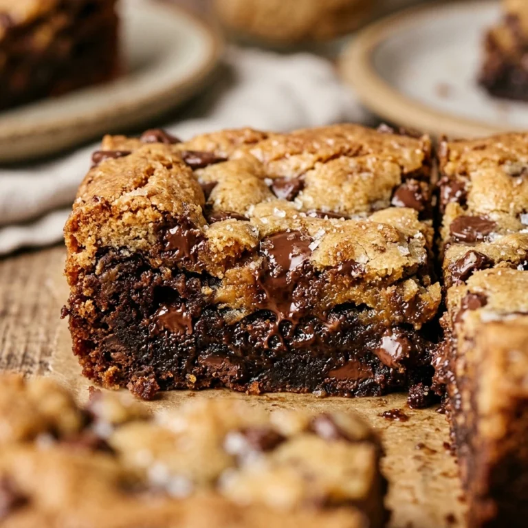 Brookie Bars That Cut Clean For Bake Sale