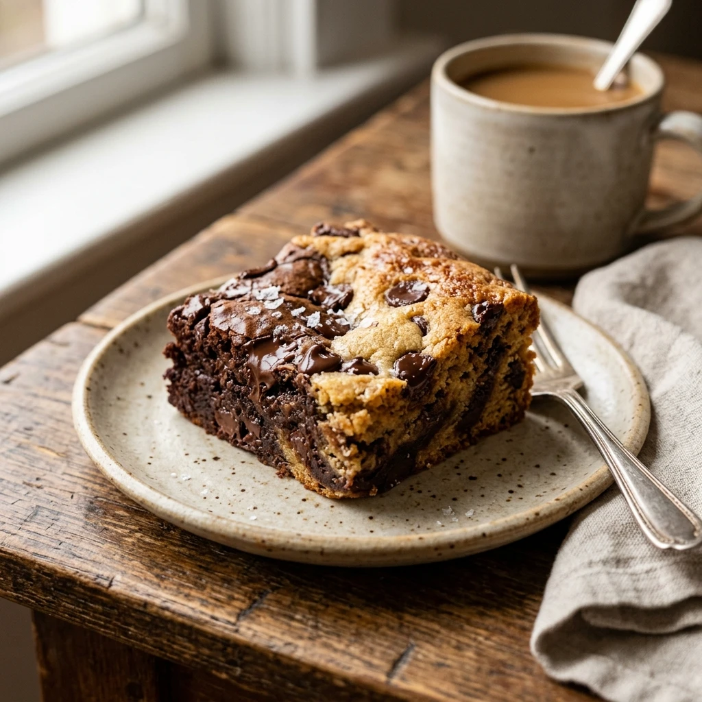 Brookies Half Cookie Half Brownie Best Of Both