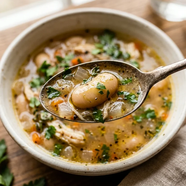 Brothy White Bean Soup Healthy Easy One Pot Cozy Family Winter