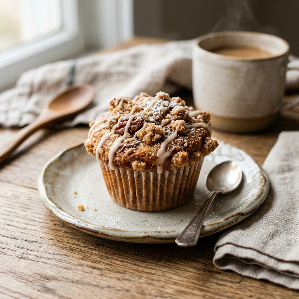 Brown Sugar Streusel Coffee Cake Muffins