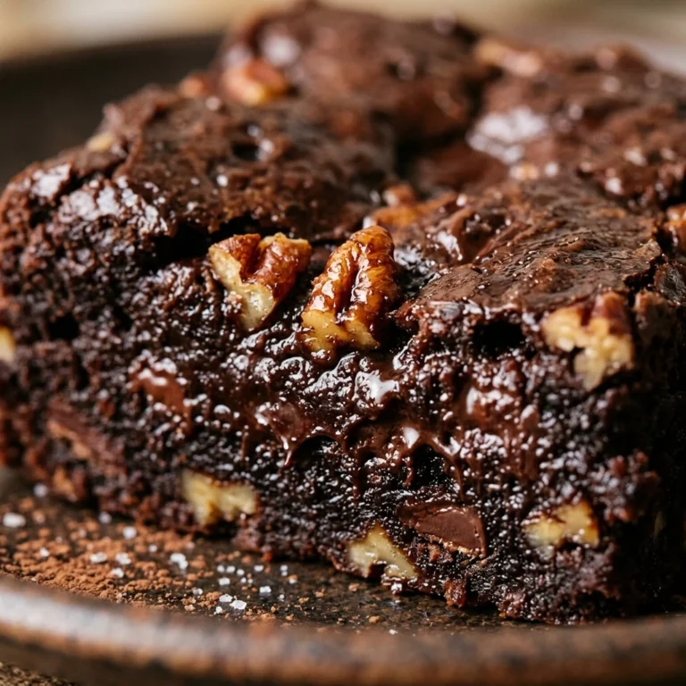 Brownie Bars Pecan Fudgy Chewy Holiday