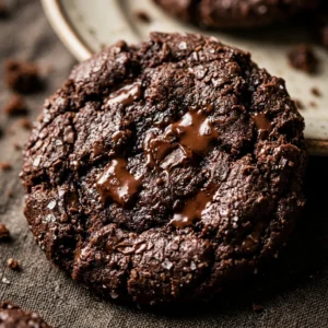 Brownie Batter Cookies No Chill Needed