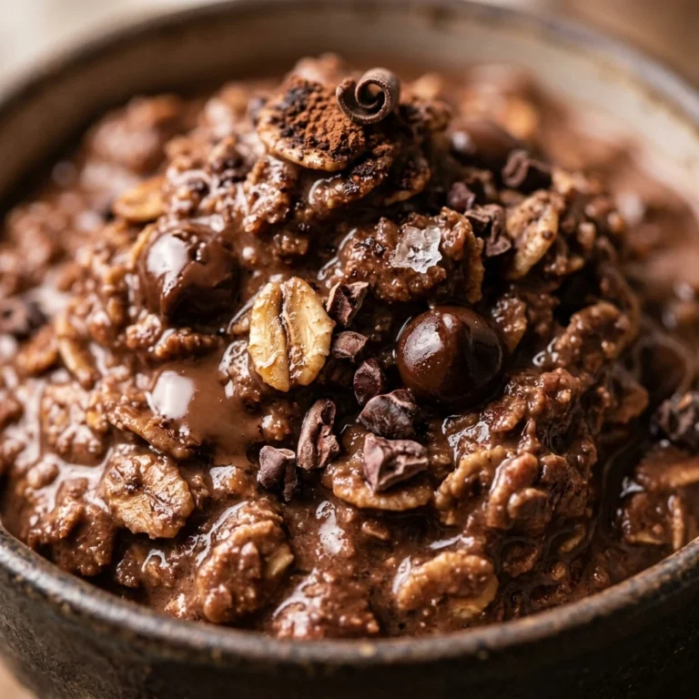 Brownie Batter Overnight Oats 50g Protein No Fail
