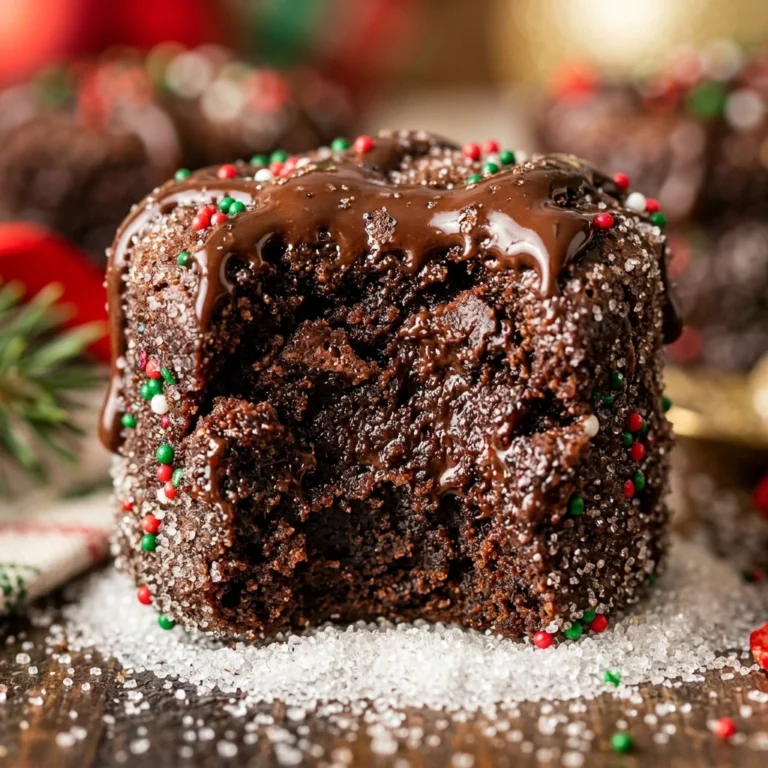Brownie Bites Christmas Holiday Fudgy