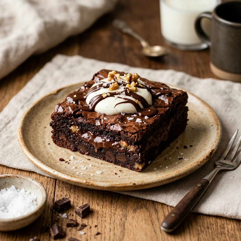 Brownie Lab Fudgy Chewy Easy Chocolate Classic Stuffed