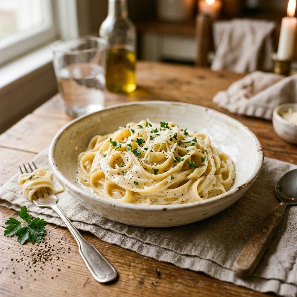 Budget Alfredo Pasta Under $2 Per Serving Cheap Family Dinner Easy