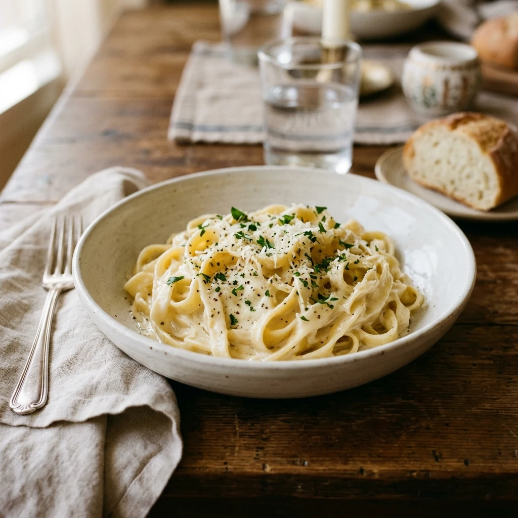 Budget Alfredo Pasta Under $2 Per Serving Easy Family Cheap Dinner