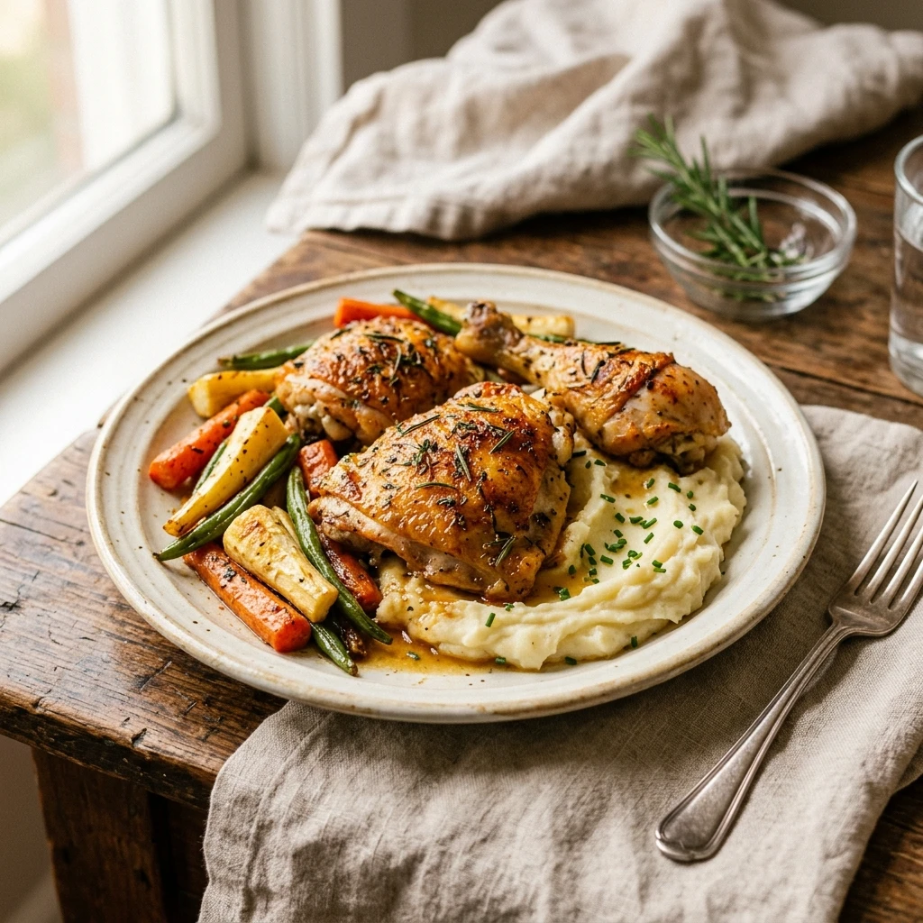 Budget Chicken Dinner Under $3 Per Serving - Family Favorite