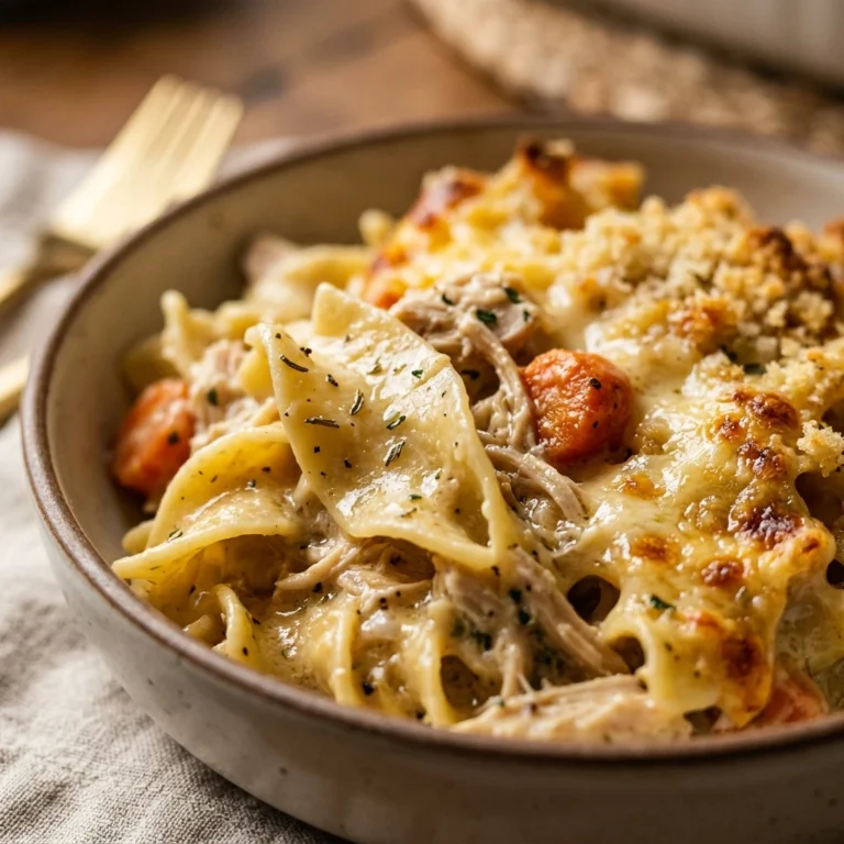 Budget Chicken Noodle Casserole $8 Feeds 6 Creamy