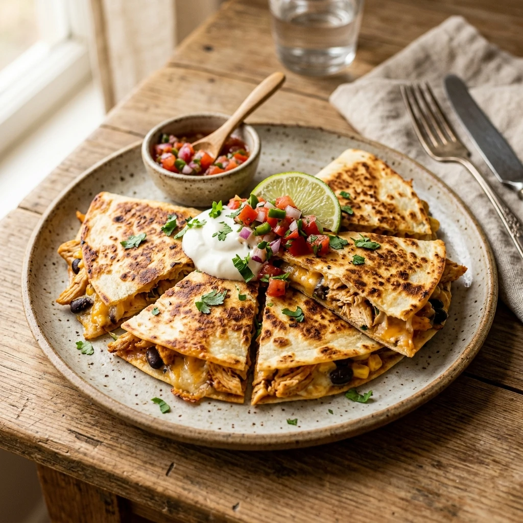 Budget Chicken Quesadillas $1 Per Quesadilla