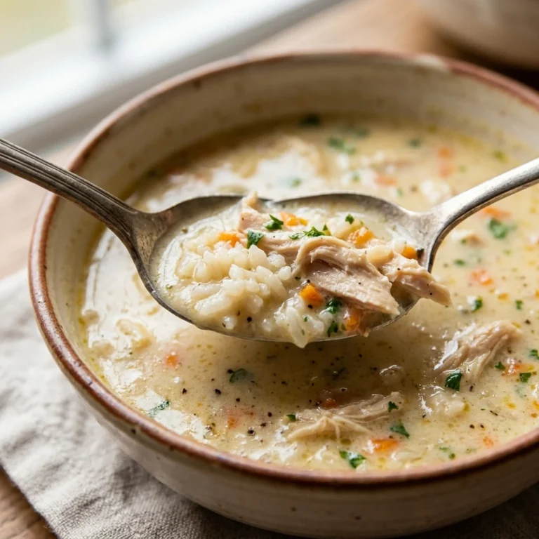 Budget Creamy Chicken And Rice Soup $8 Big Batch