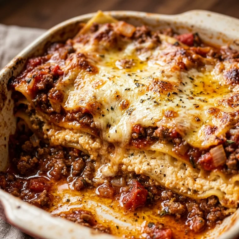 Budget Lasagna Under $2 Per Slice - Freezer Friendly