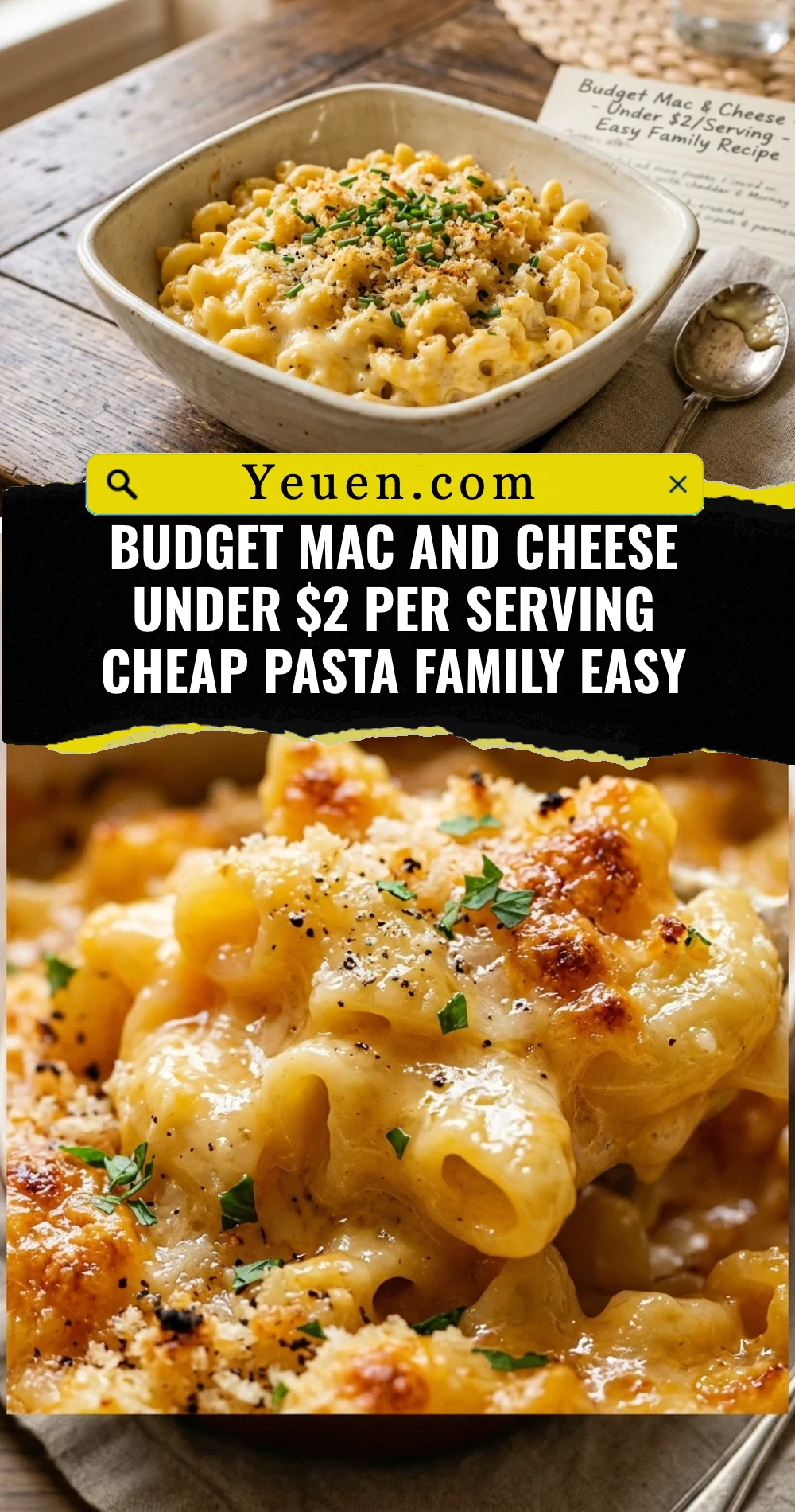Budget Mac And Cheese Under $2 Per Serving Cheap Pasta Family Easy