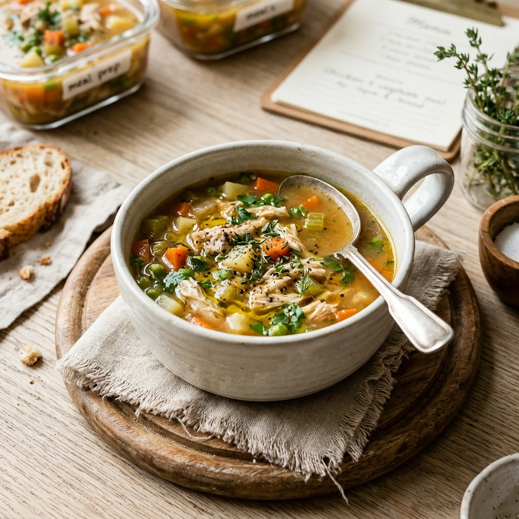 Budget Meal Prep Soup Under $20 Cheap Easy Family $5 Dinners