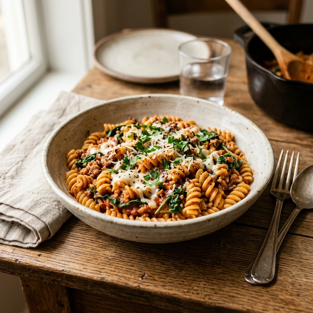 Budget One Pot Pasta Under $10 Feed Family Of 4 Easy Cozy Make Ahead