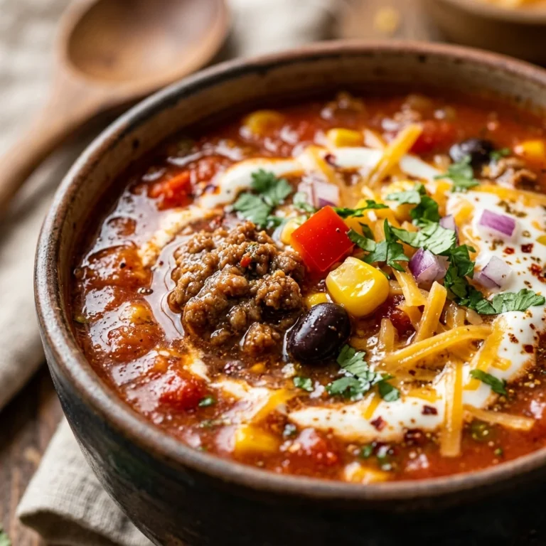 Budget One-Pot Taco Soup Under $10 For Big Batch