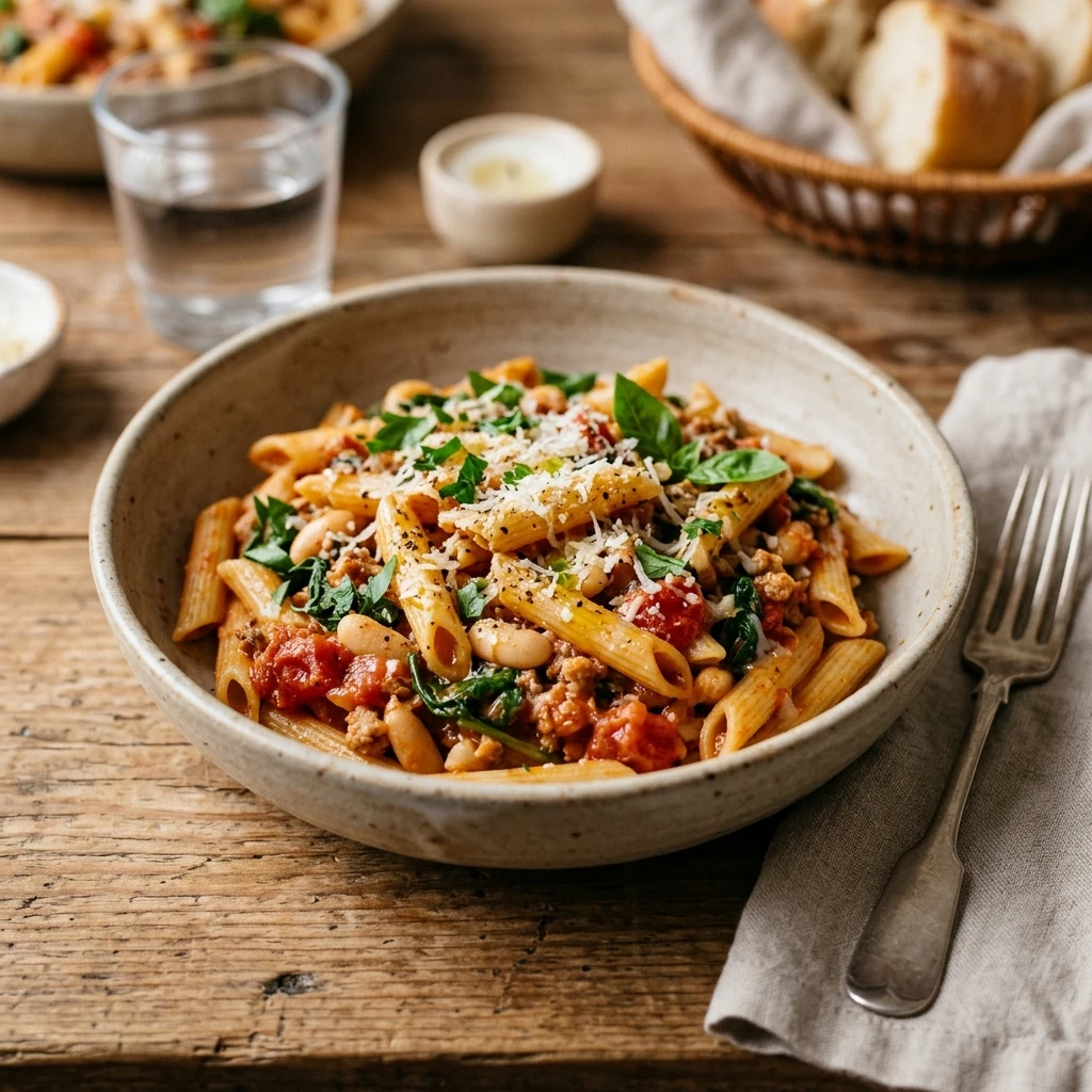 Budget Penne Pasta Under $2 Per Serving Easy Family Cheap Dinner