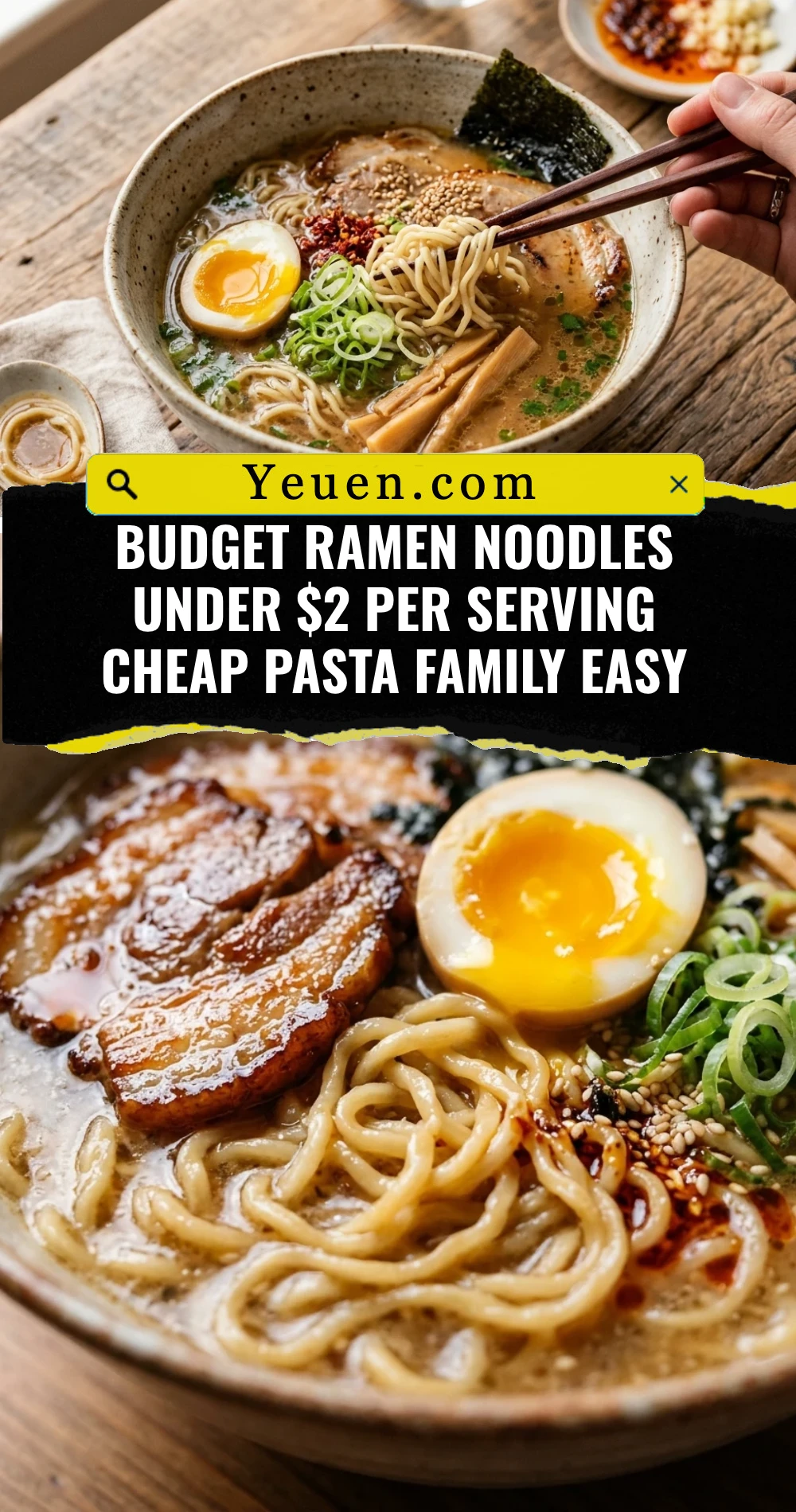 Budget Ramen Noodles Under $2 Per Serving Cheap Pasta Family Easy
