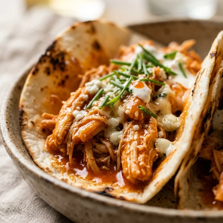 Buffalo Chicken Tacos Easy 20 Minute Weeknight Ultimate Recipe Viral