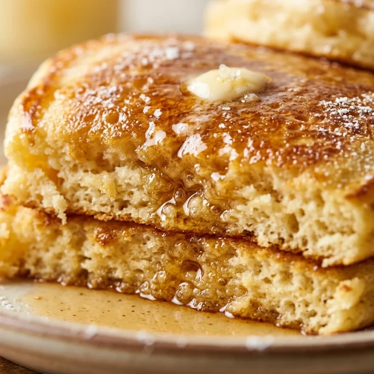 Buttermilk Pancakes Fluffy Bakery Style Golden