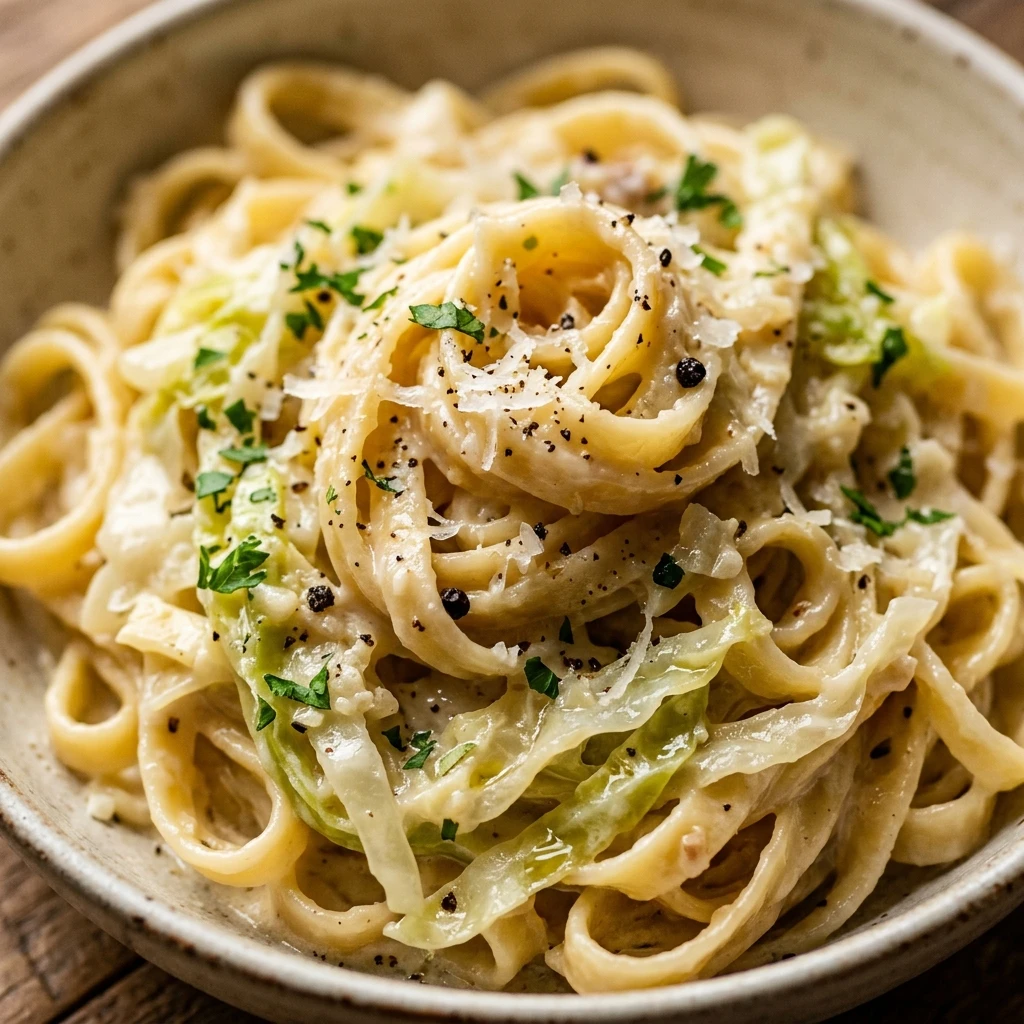 Cabbage Alfredo One Pot Pasta 2026