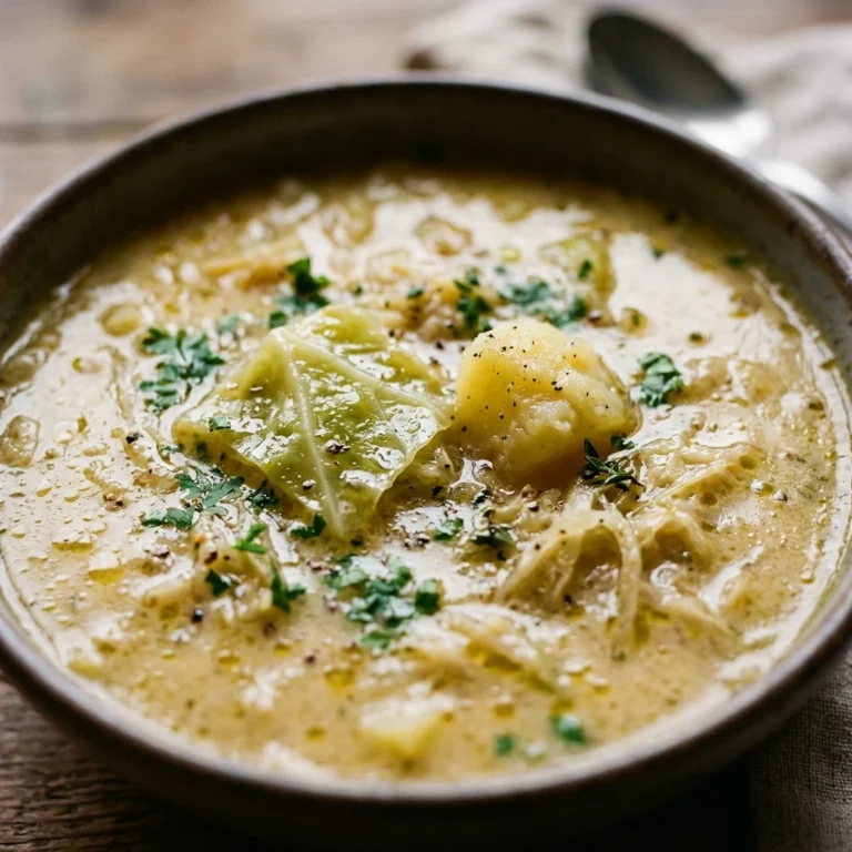 Cabbage And Potato Soup Creamy Budget $5 For Pot