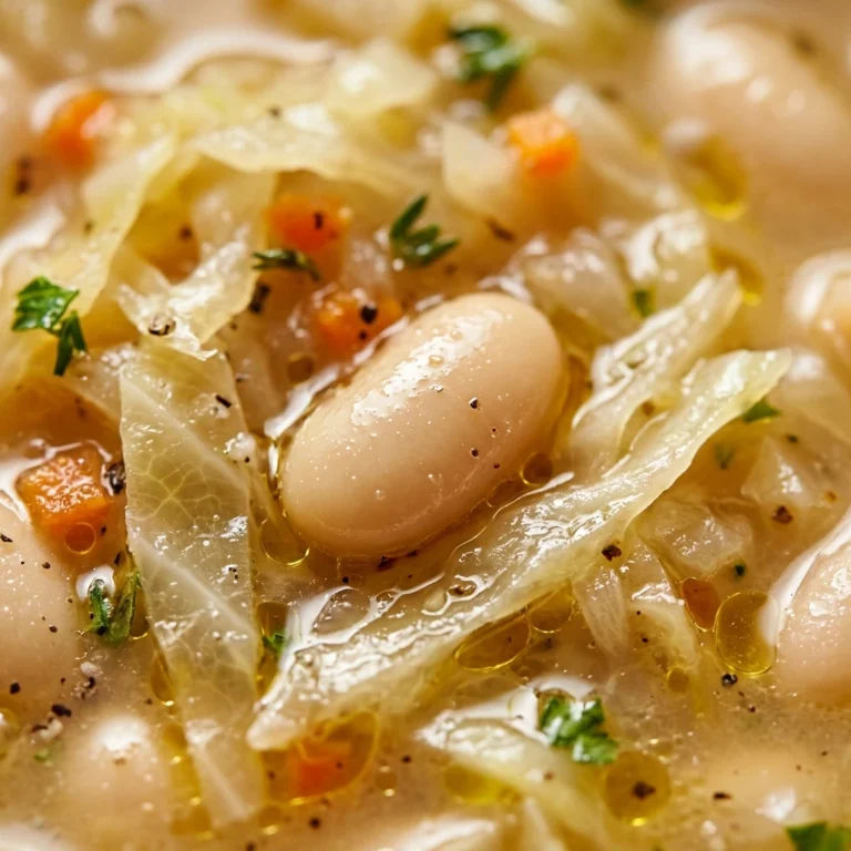 Cabbage And White Bean Soup Budget $1.50 Per Bowl
