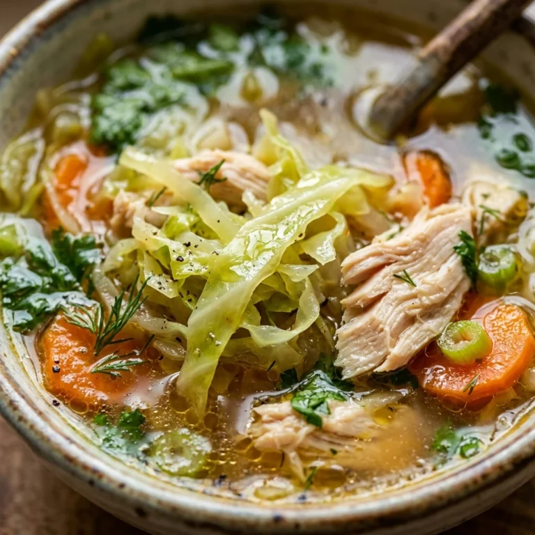 Cabbage Noodle Soup Low Carb Chicken Noodle