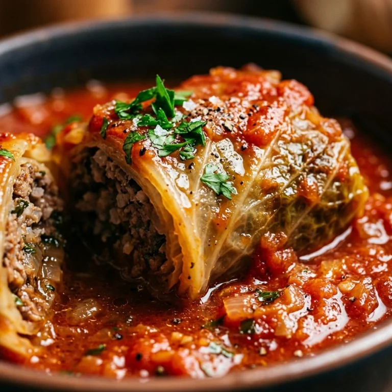 Cabbage Rolls In Tomato Sauce Classic Comfort