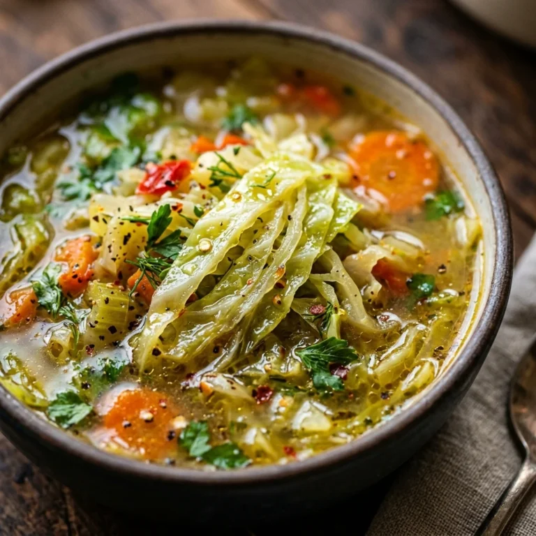 Cabbage Soup That Burns Fat Healthy Detox