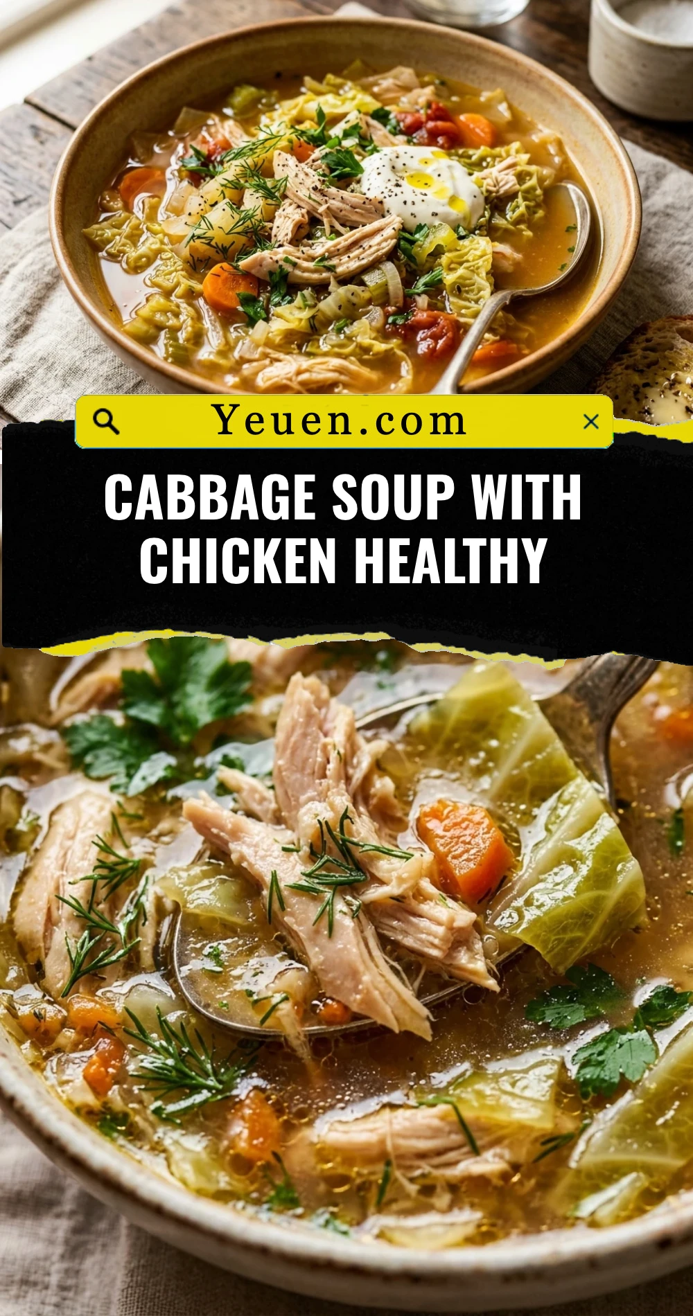 Cabbage Soup With Chicken Healthy