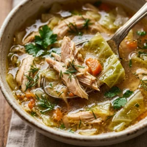 Cabbage Soup With Chicken Healthy