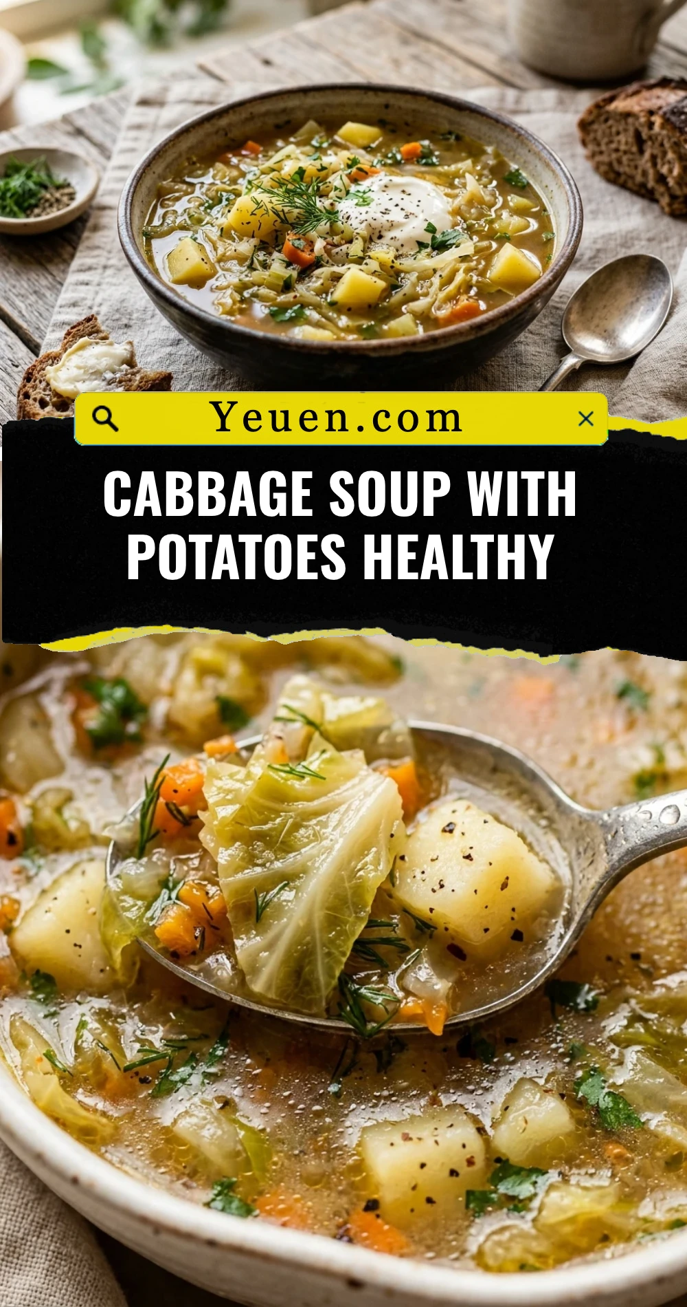 Cabbage Soup With Potatoes Healthy