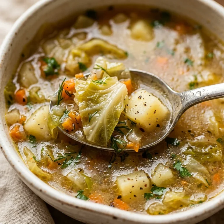 Cabbage Soup With Potatoes Healthy
