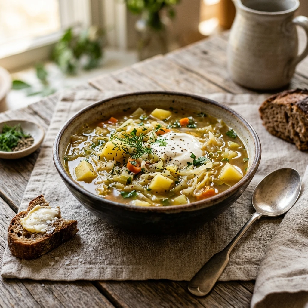 Cabbage Soup With Potatoes Healthy